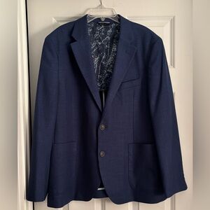 Nautica Navy Blue Sport Coat - Size 42S